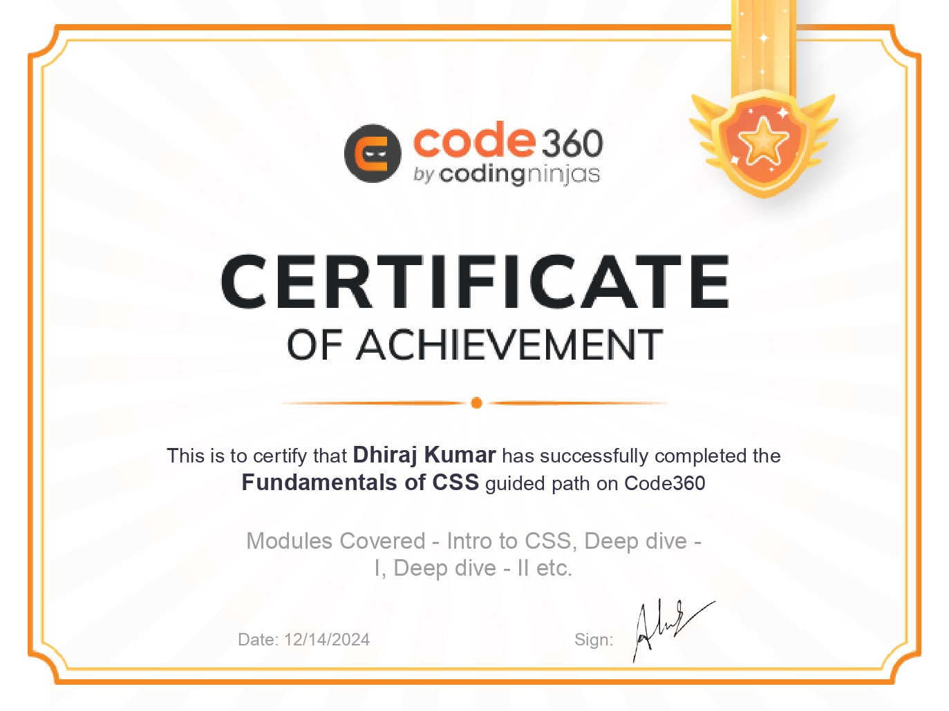 Certification 8